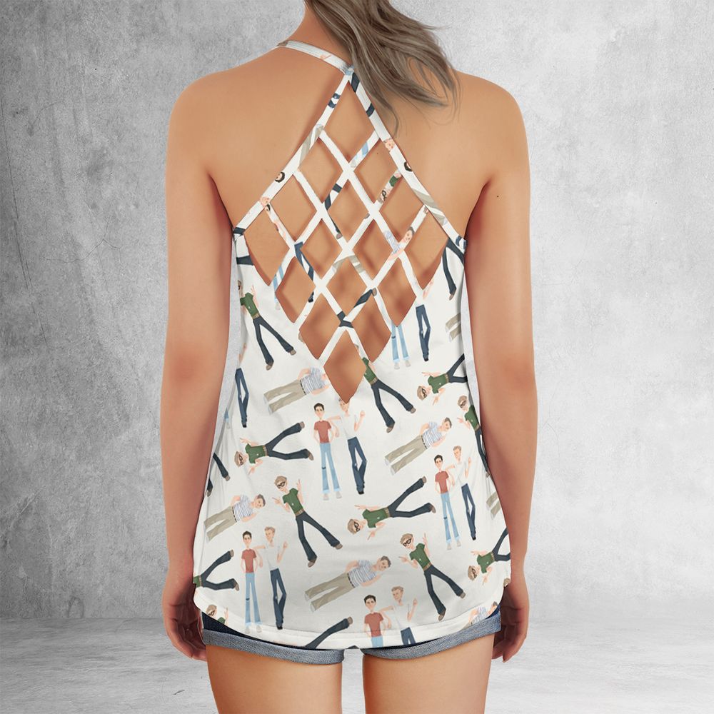 Criss Cross Tank Top - HN6YP5L4 -  - 3