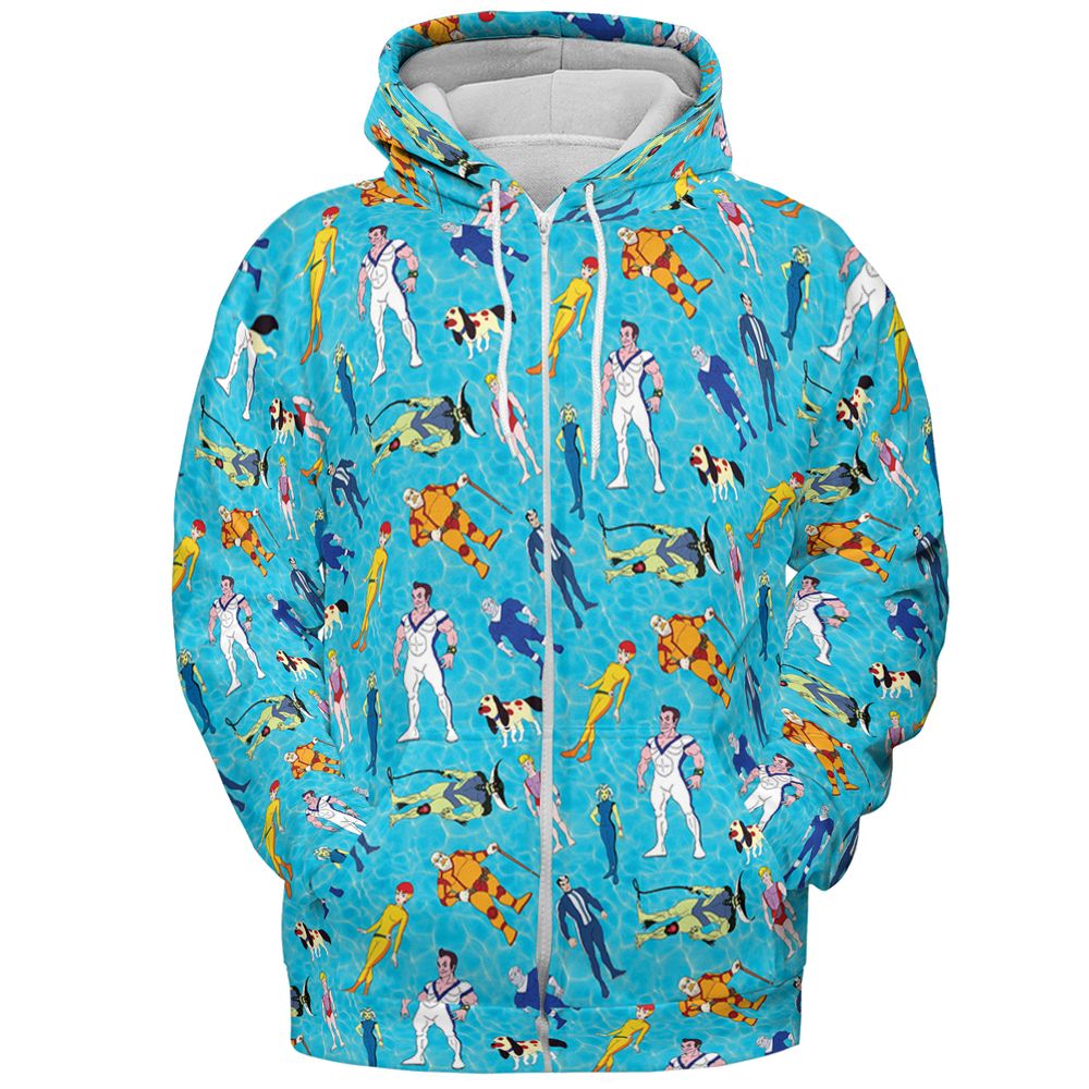 All-over Print Hoodie - YPZG7LGE -  - 3