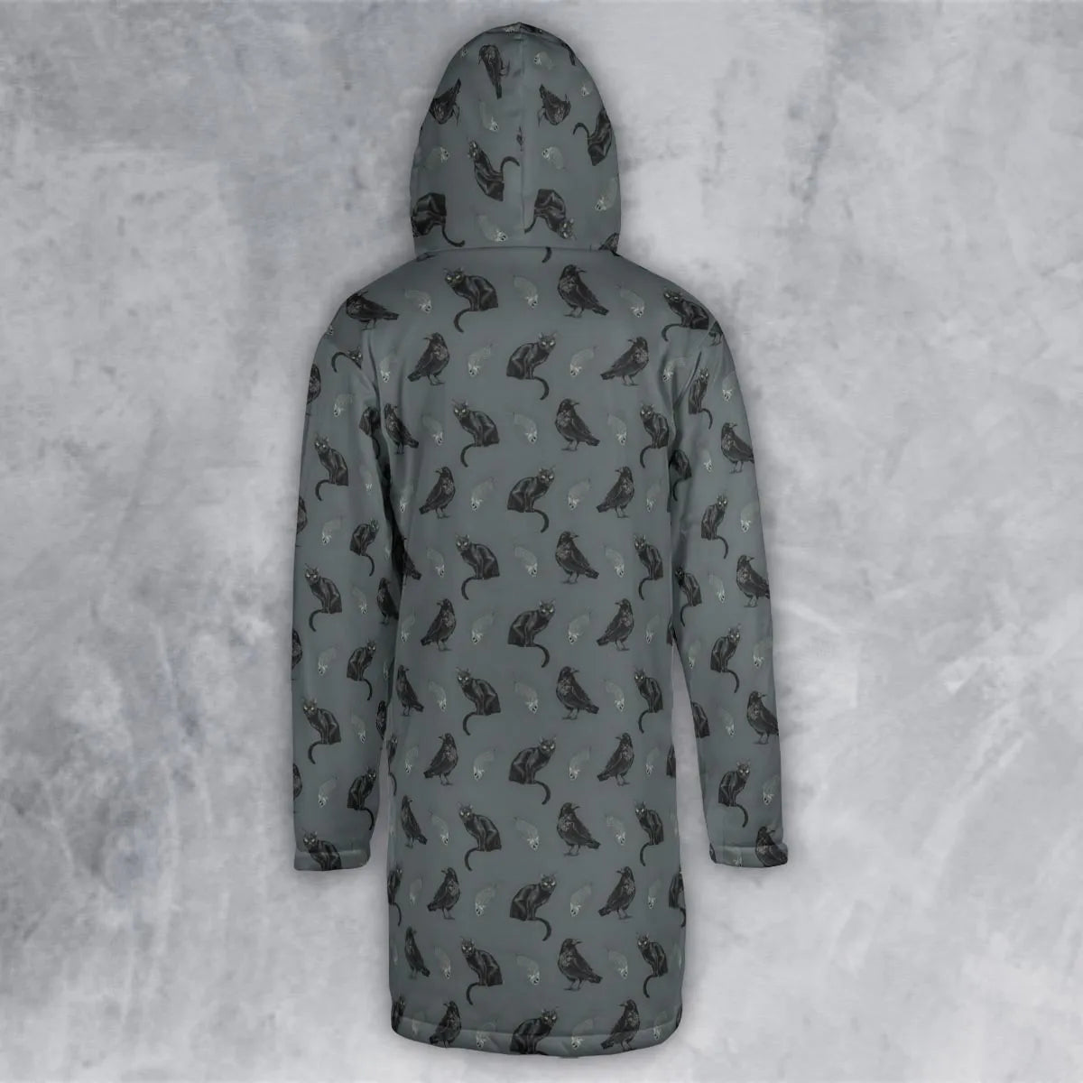 Hooded Cloak Coat - 977D39AE