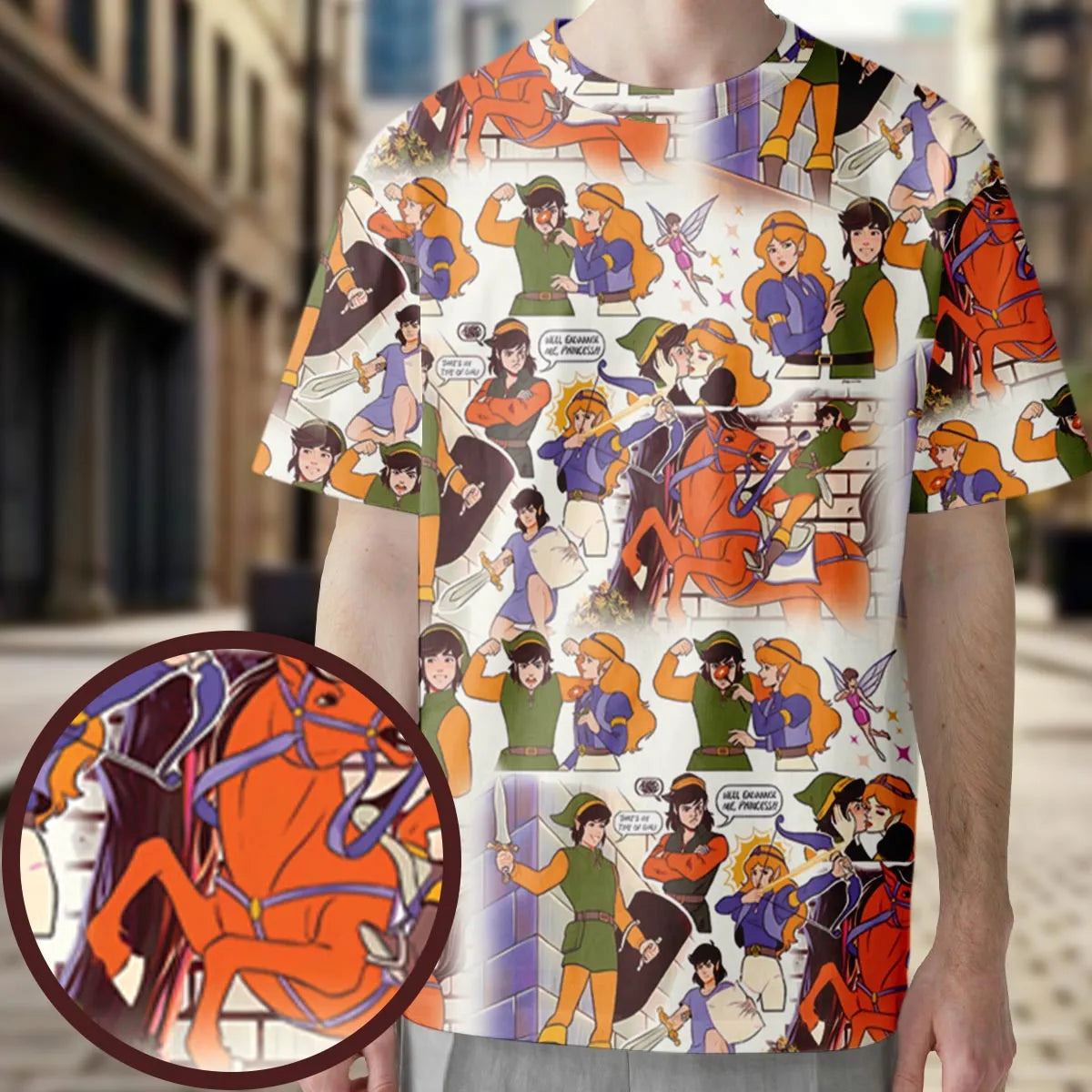 All-Over Print Unisex T-Shirt - YQWRRJAX