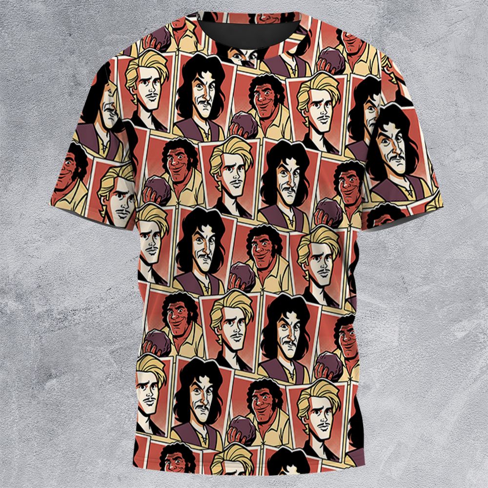 All-Over Print Unisex T-Shirt - KM92CRDZ -  - 3