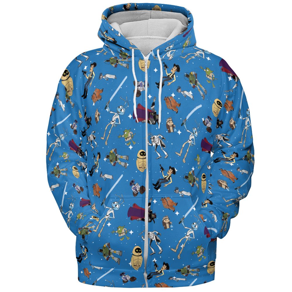 All-over Print Hoodie - NVP3X1KB -  - 3