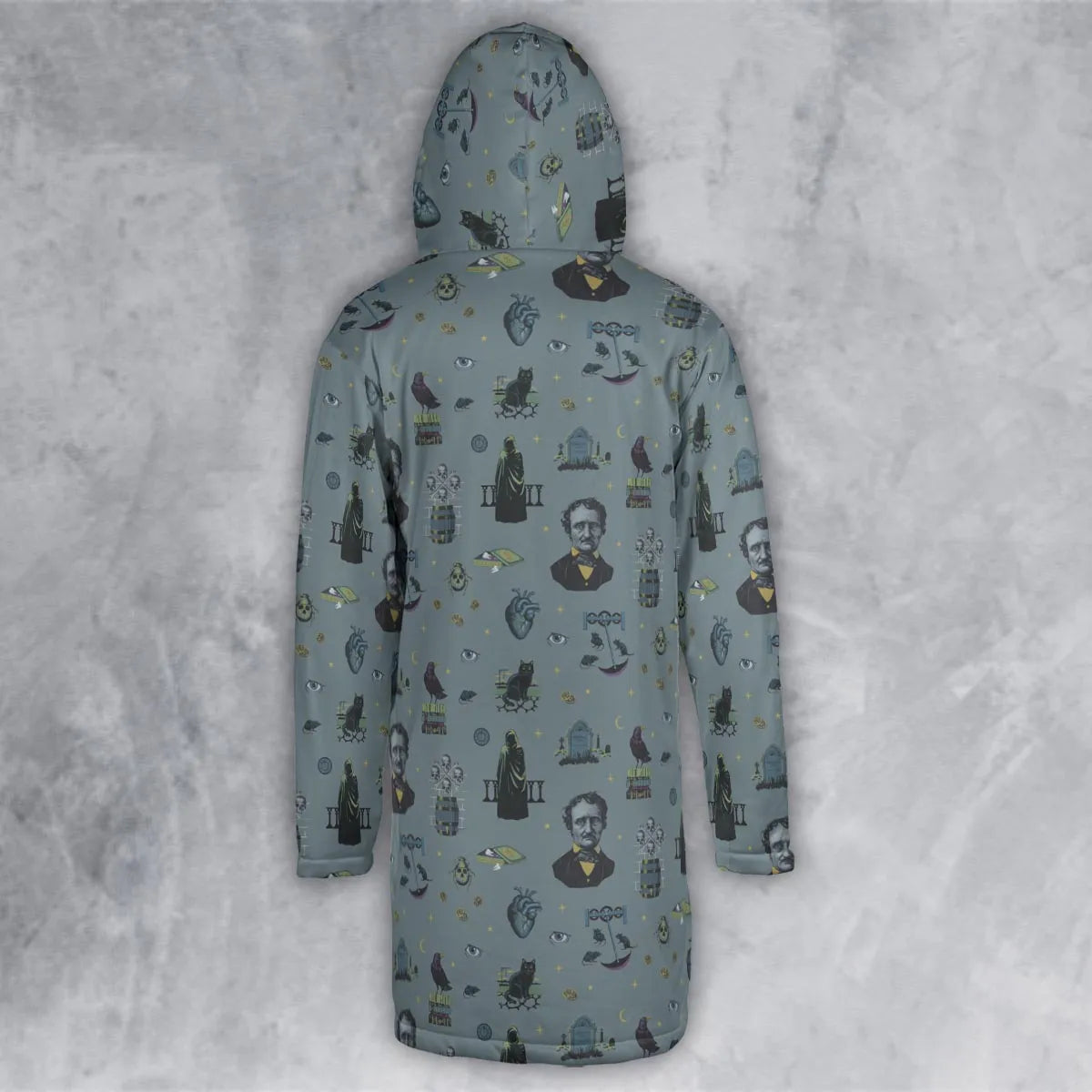 Hooded Cloak Coat - 6EHQ23UE