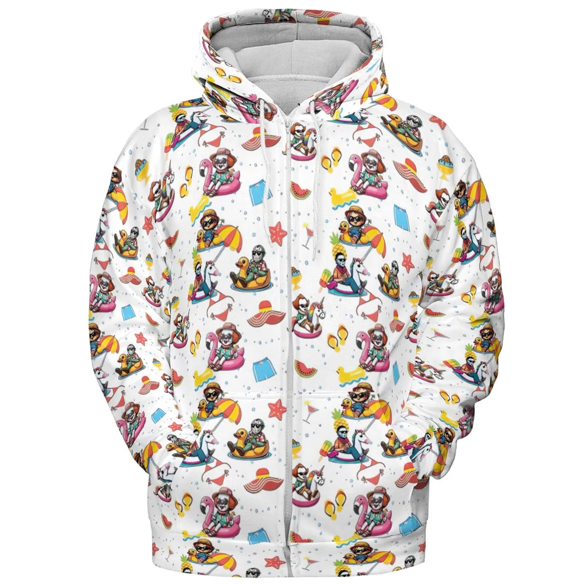 All-over Print Hoodie - 7KMNJ6J1
