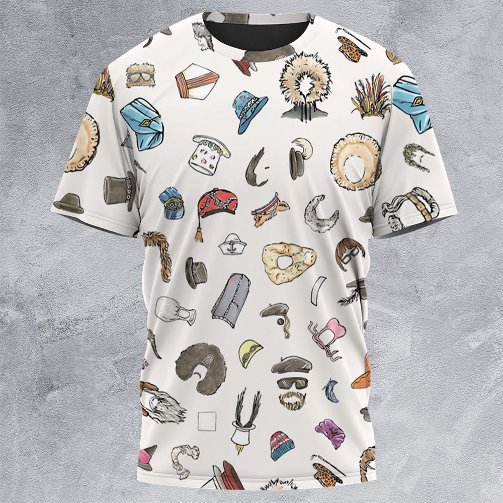 All-Over Print Unisex T-Shirt - 3N2VSQMU -  - 3