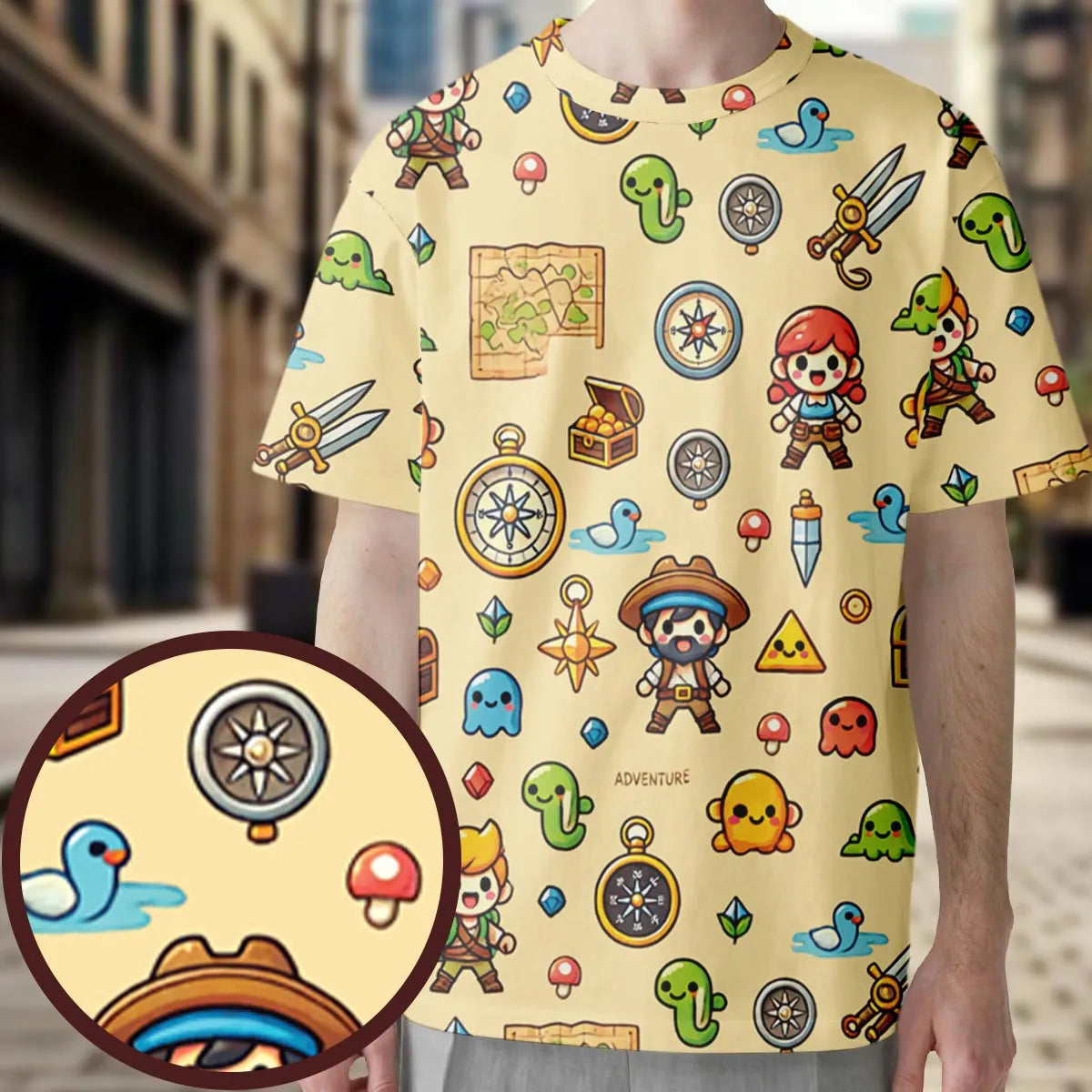 All-Over Print Unisex T-Shirt - L8S9XWT6