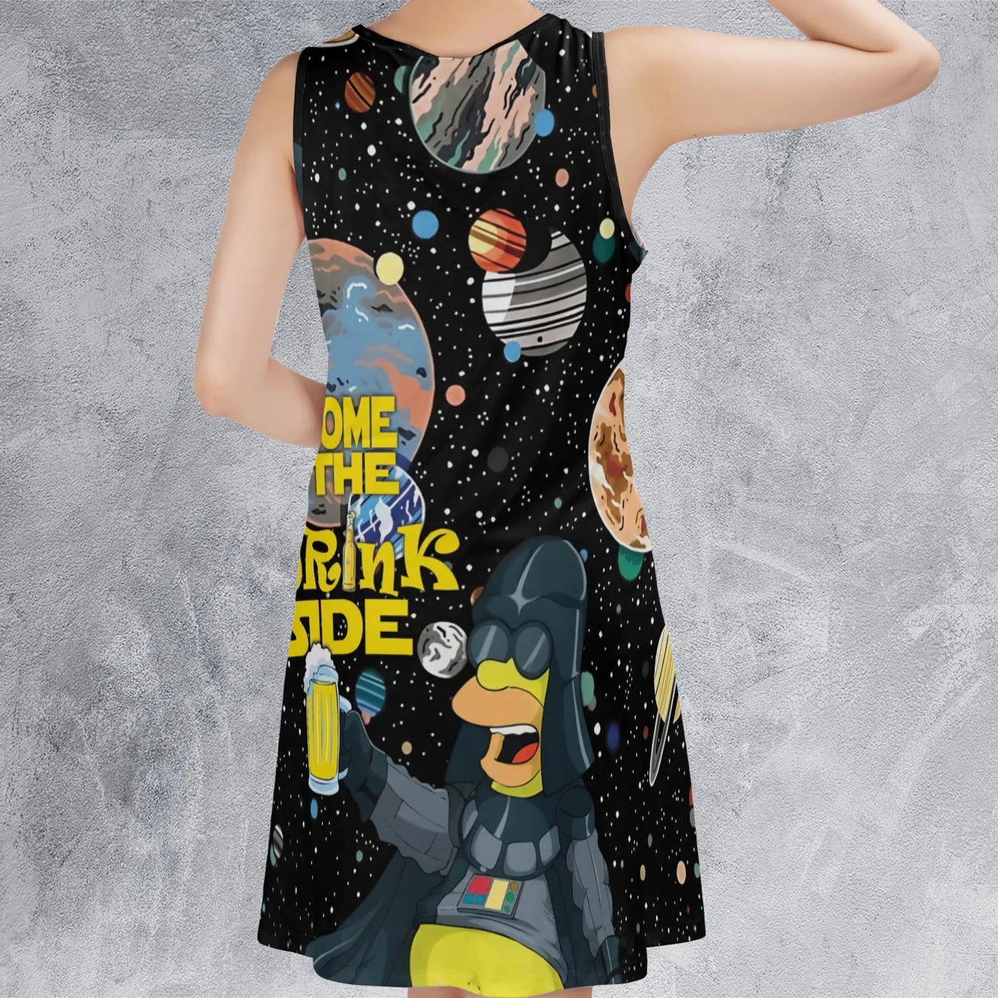 Sleeveless Dress - U4S4WWAJ