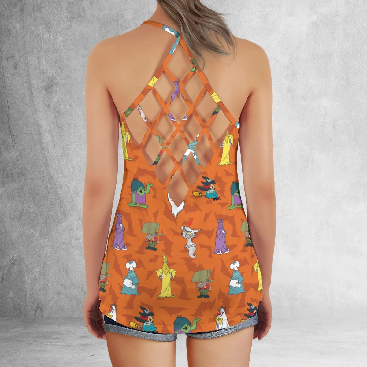 Criss Cross Tank Top - YHV57136