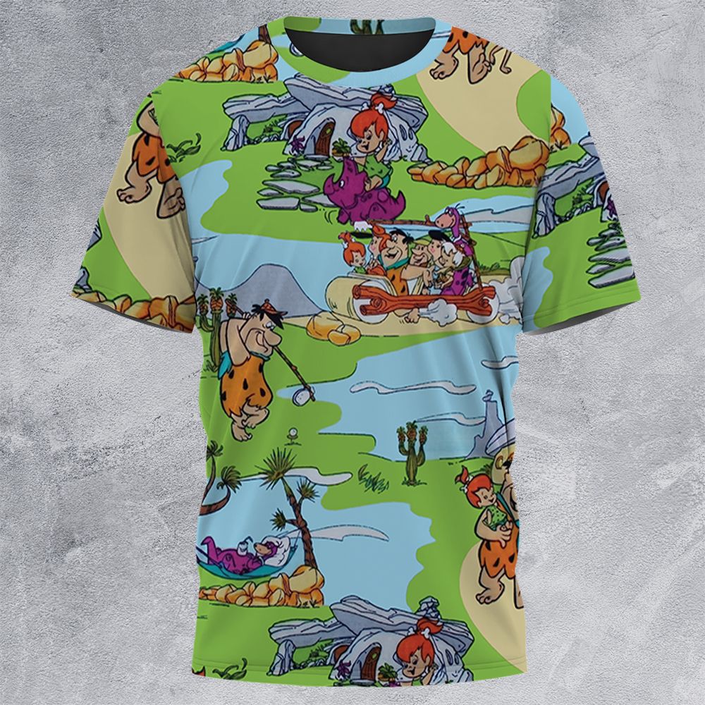 All-Over Print Unisex T-Shirt - TN77WU25 -  - 3