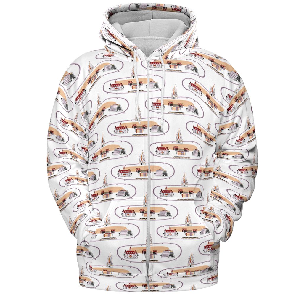 All-over Print Hoodie - XJQ9UVKU -  - 3