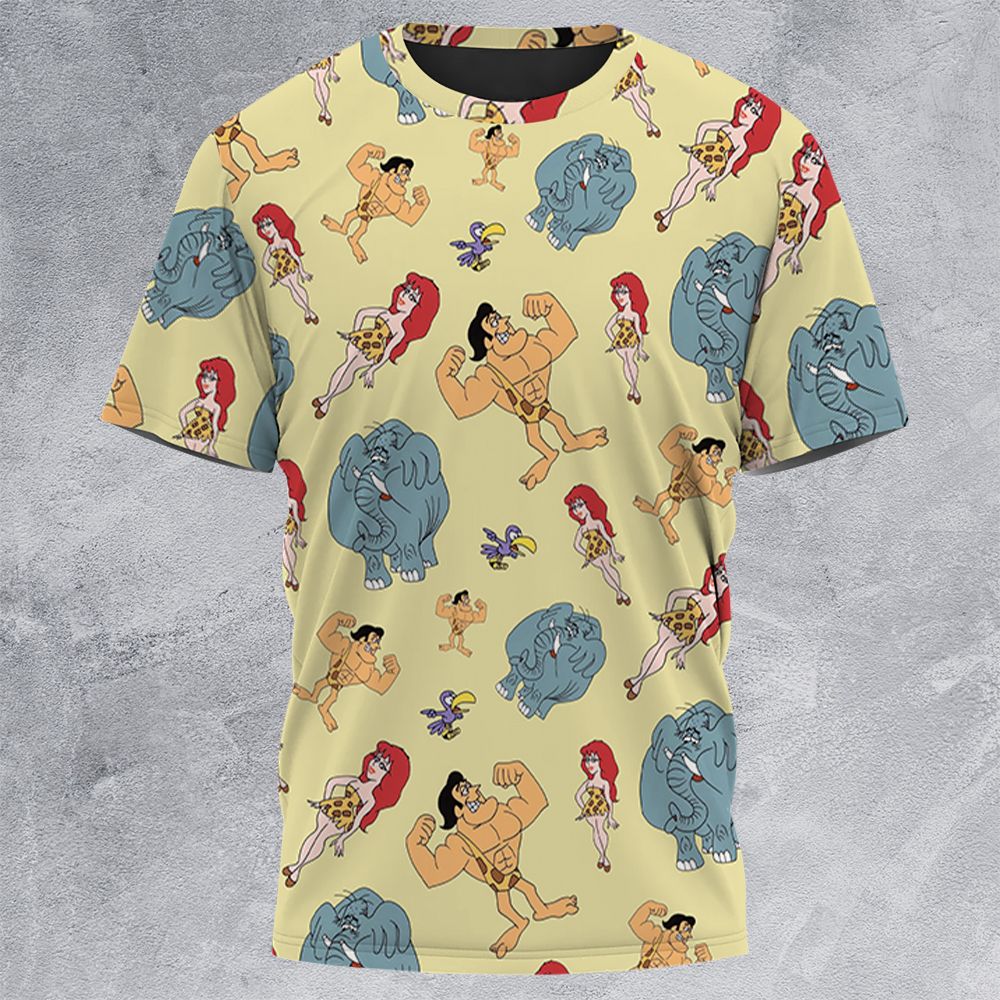 All-Over Print Unisex T-Shirt - NQZPSMBN -  - 3