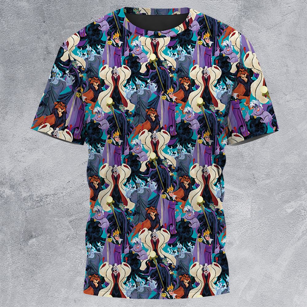 All-Over Print Unisex T-Shirt - 7395WTN5 -  - 3