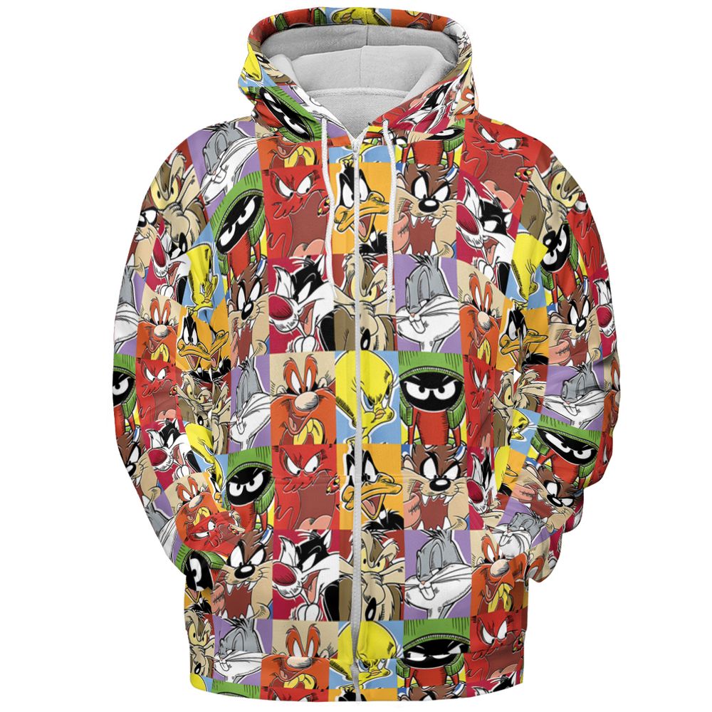 All-over Print Hoodie - DCUSX69N -  - 3