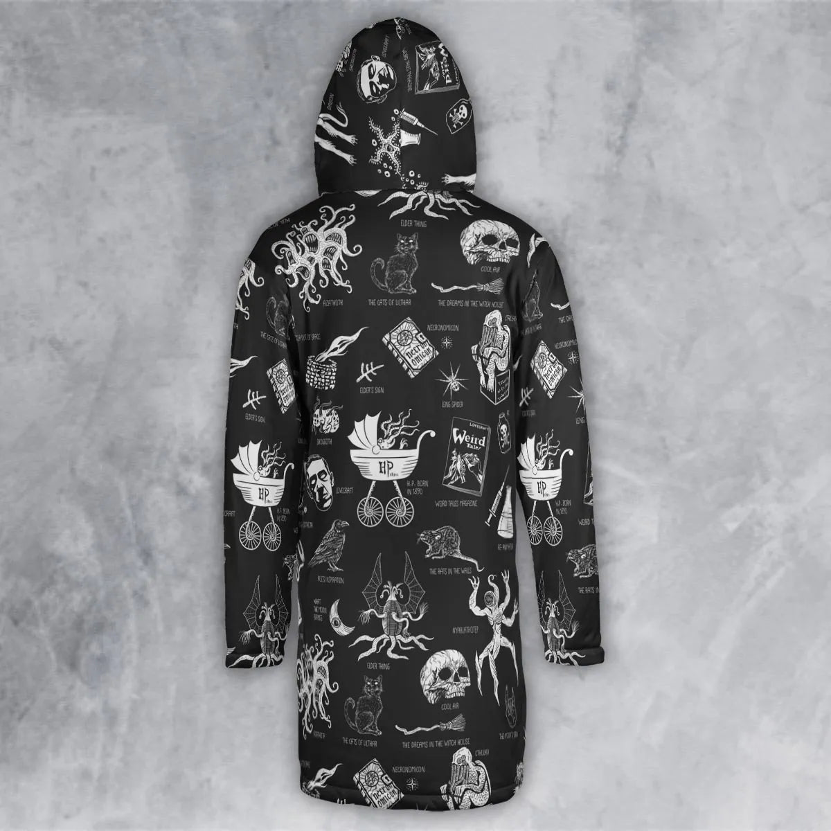 Hooded Cloak Coat - X1QYK558
