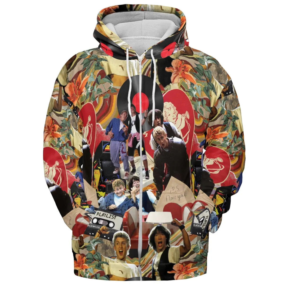 All-over Print Hoodie - 7SB12DCV