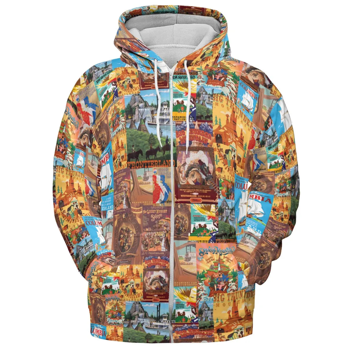 All-over Print Hoodie - 89KN2FR9