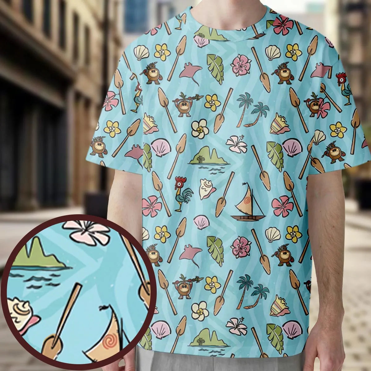 All-Over Print Unisex T-Shirt - BXAQUSD1