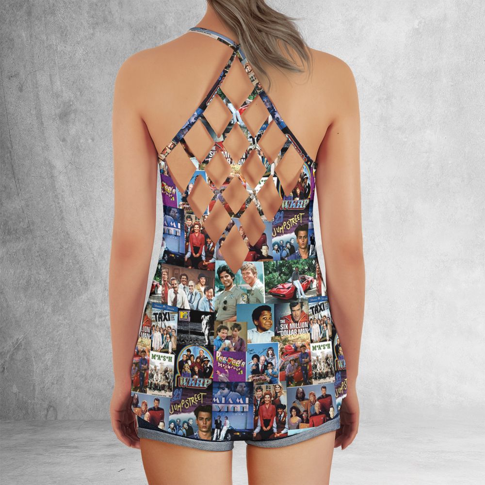 Criss Cross Tank Top - DKGL6N5E -  - 3