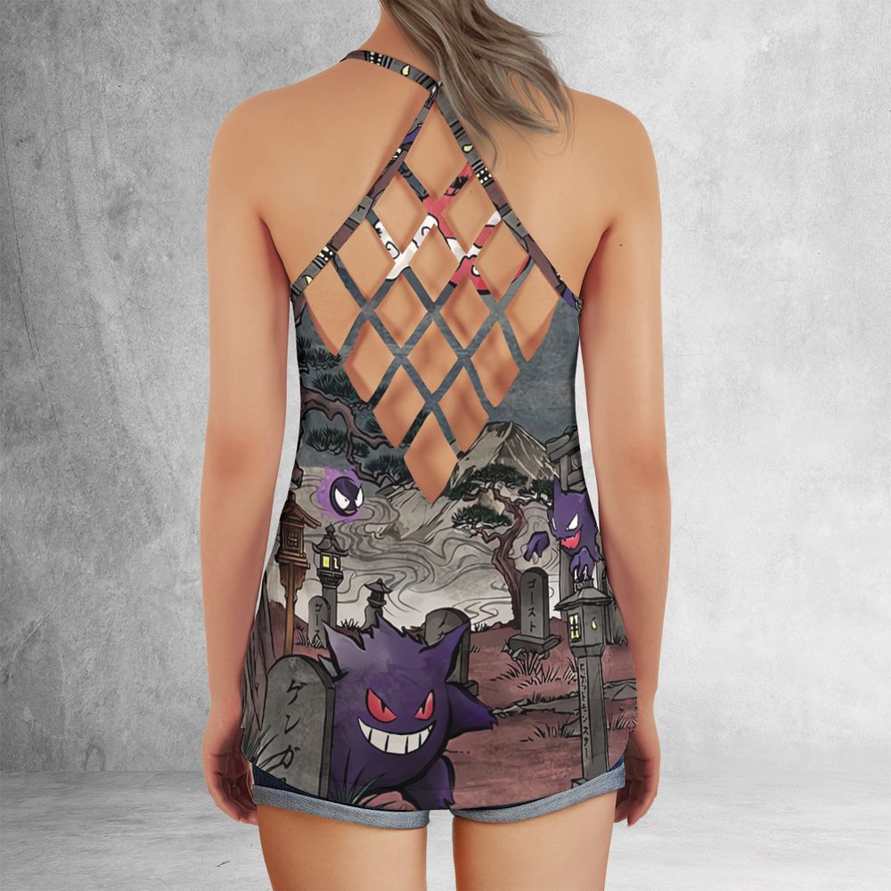 Criss Cross Tank Top - M8BEC5ZE -  - 3