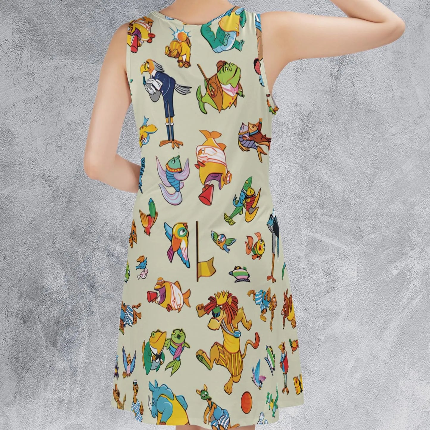 Sleeveless Dress - P3LCVD4K