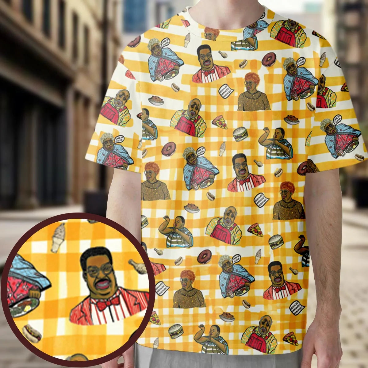 All-Over Print Unisex T-Shirt - CW36YZWT