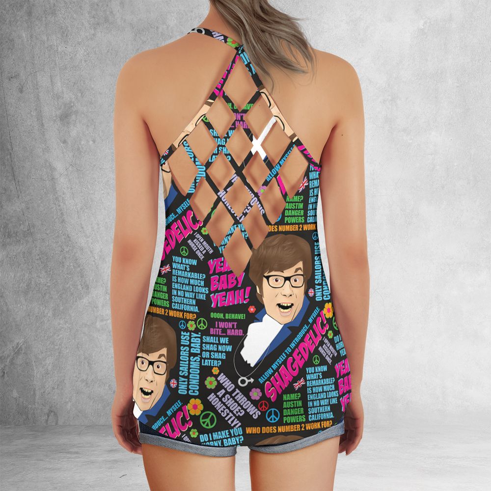 Criss Cross Tank Top - R11BGB9U -  - 3