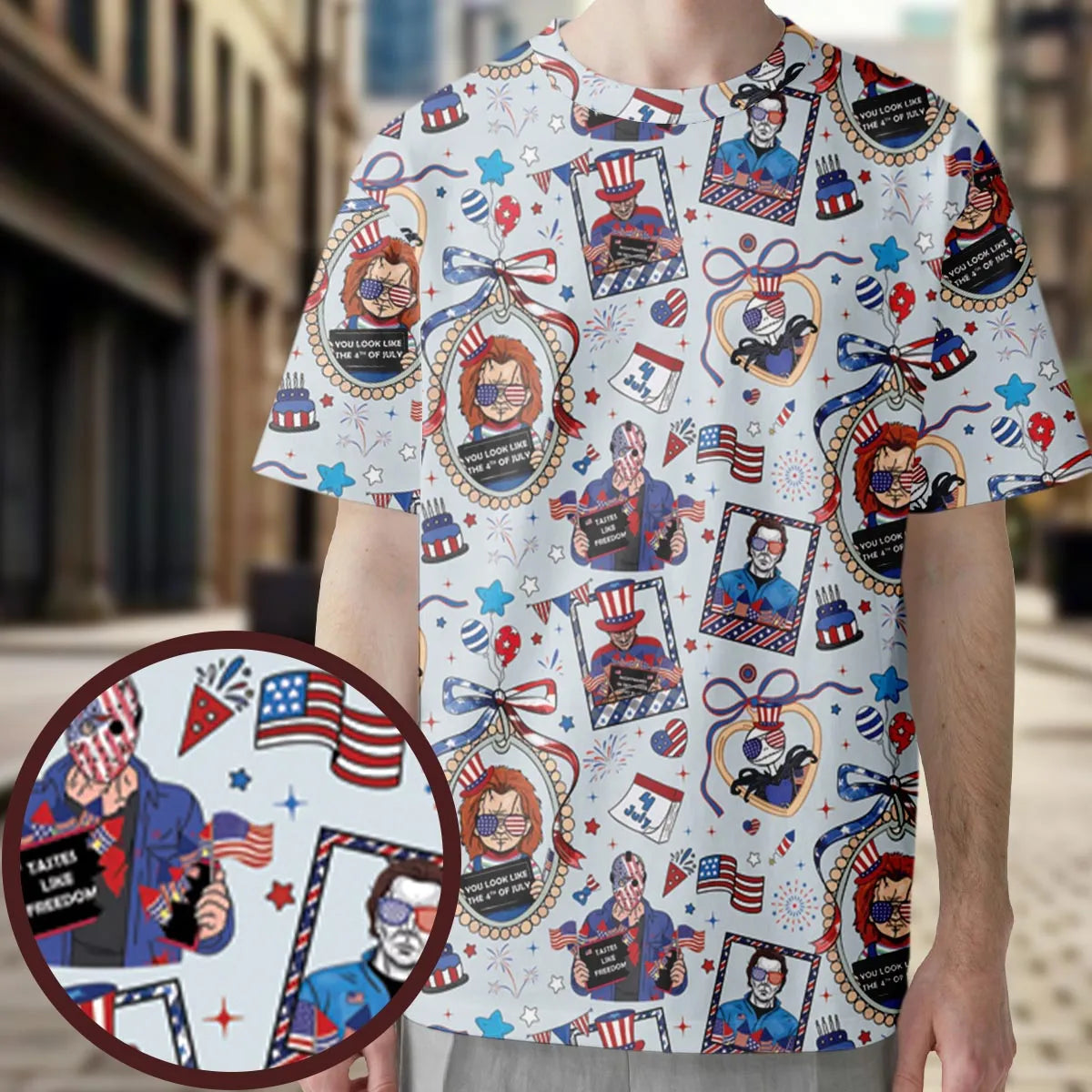 All-Over Print Unisex T-Shirt - RSSE7P5Q