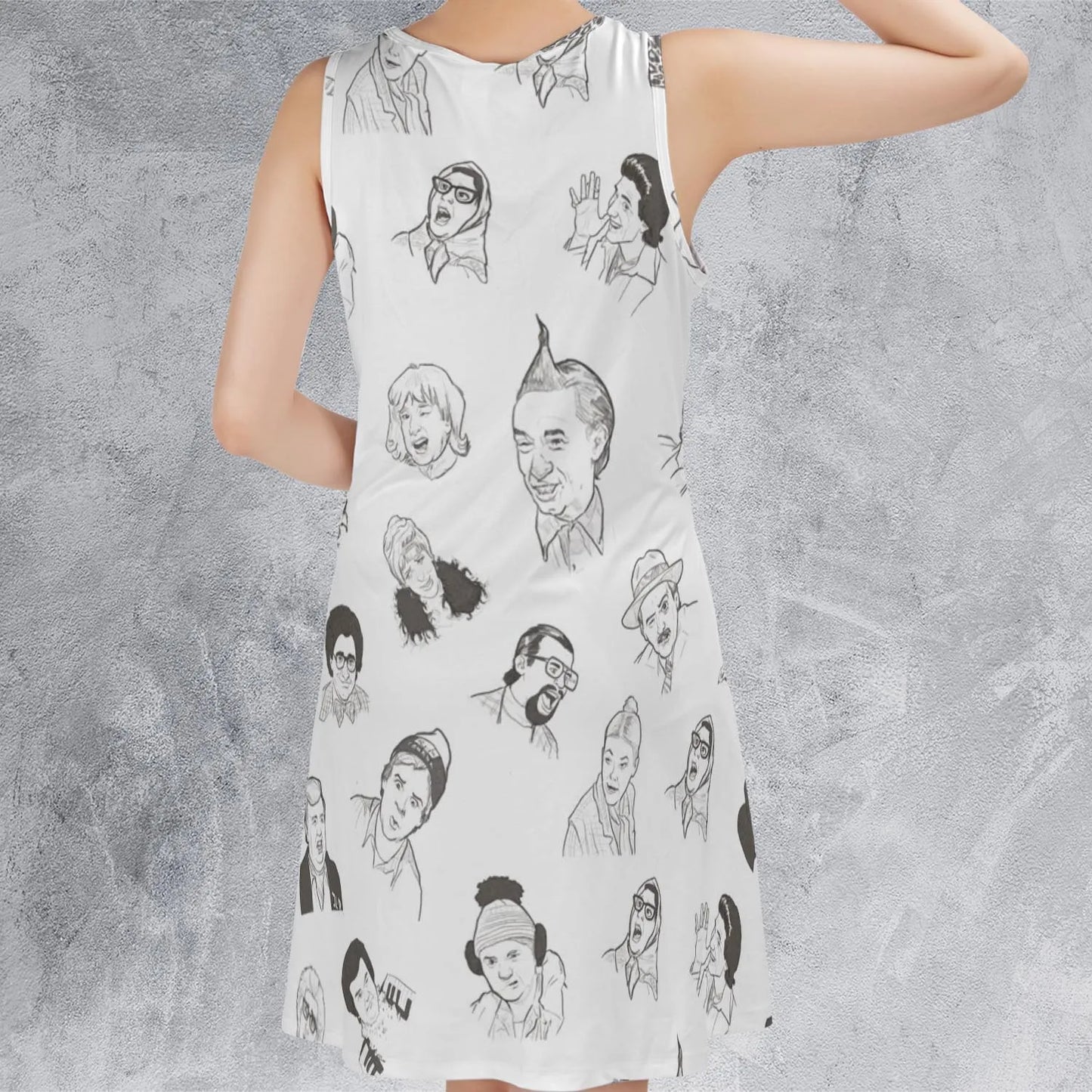 Sleeveless Dress - DWWEJQTA