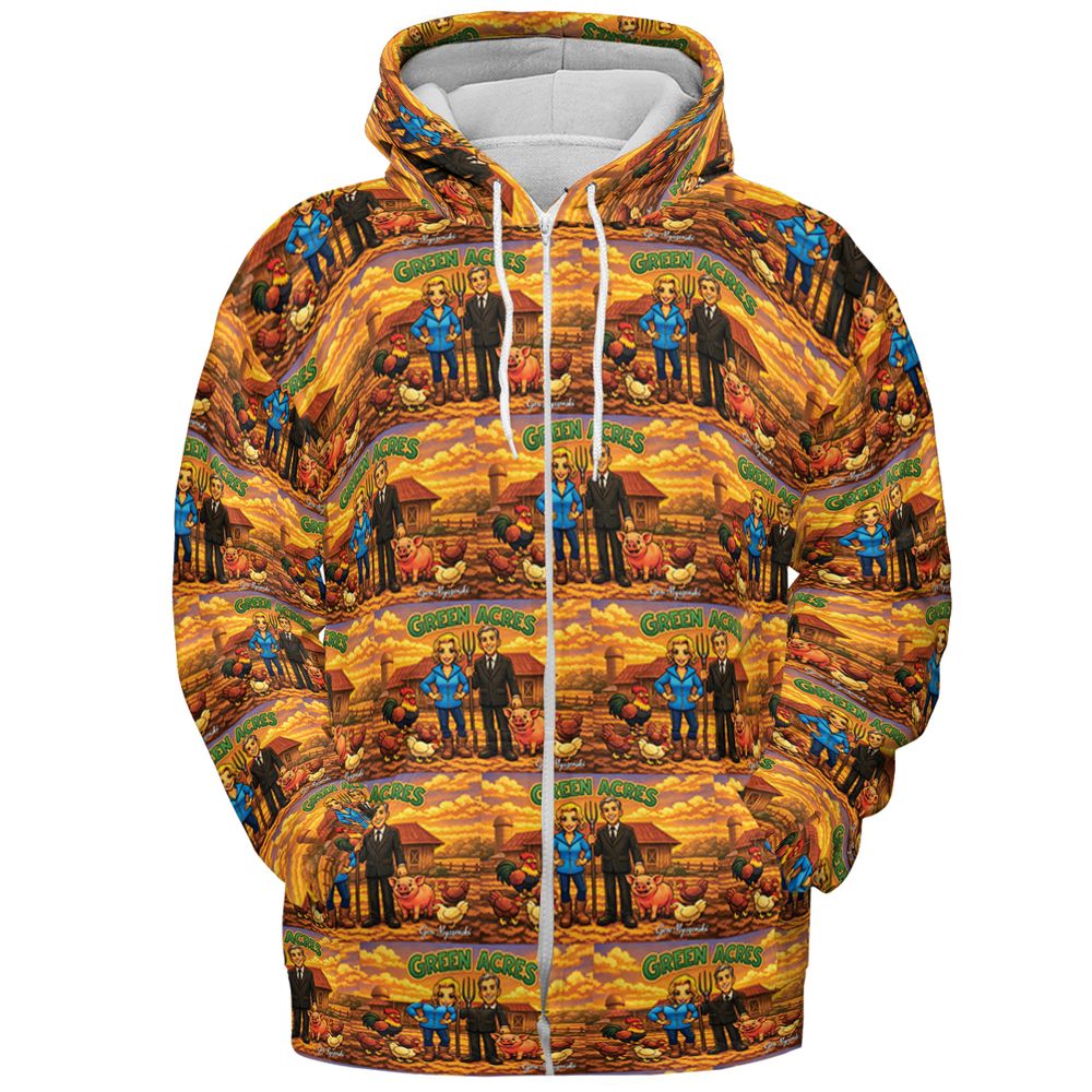 All-over Print Hoodie - 5MPEZ6PA -  - 3