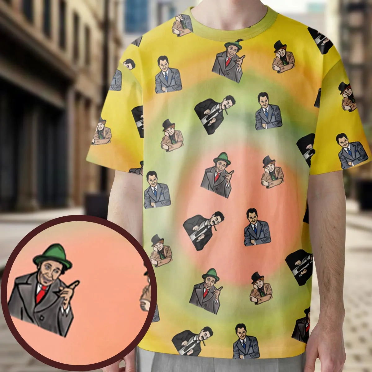 All-Over Print Unisex T-Shirt - 59VFS4EE
