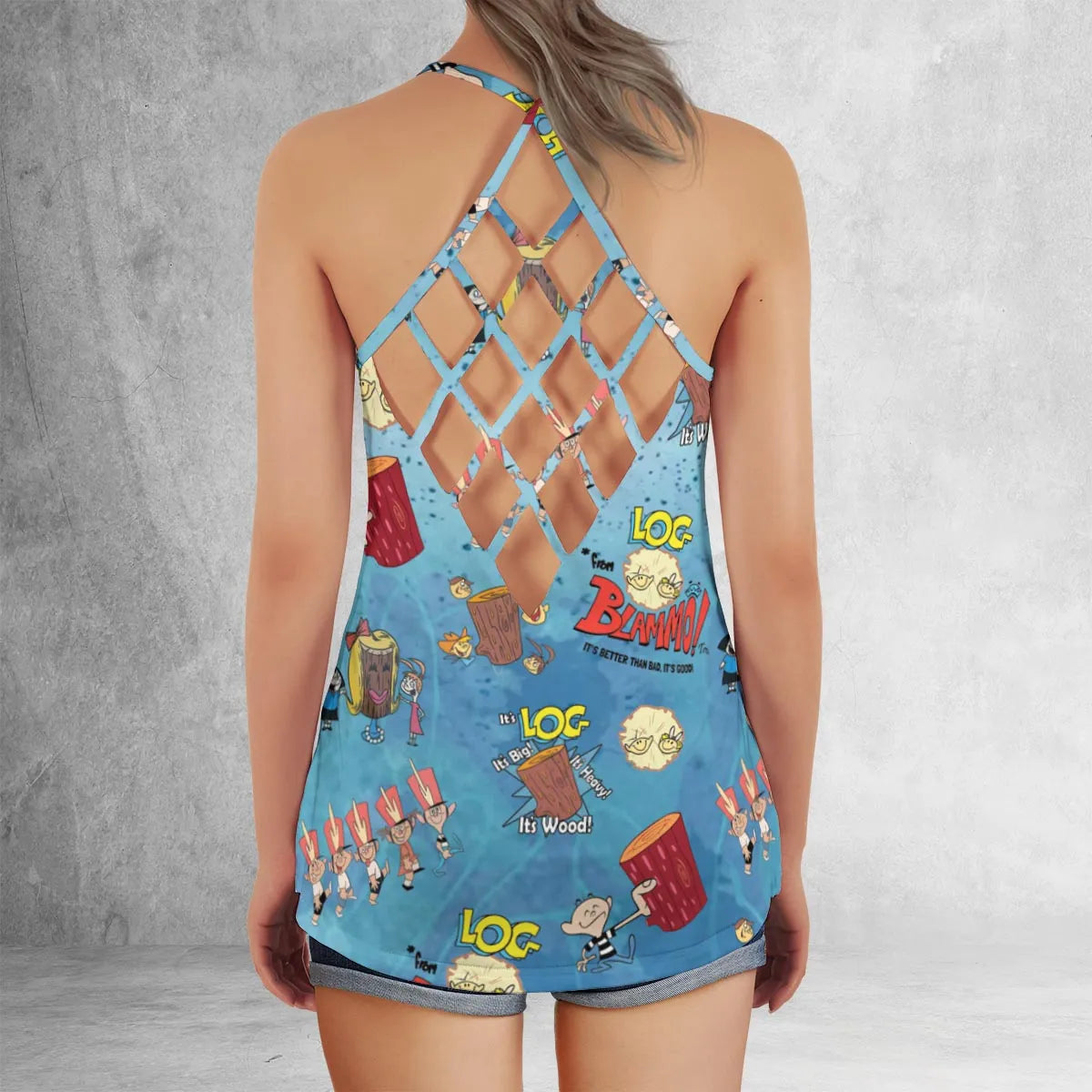 Criss Cross Tank Top - SRCSK8SX