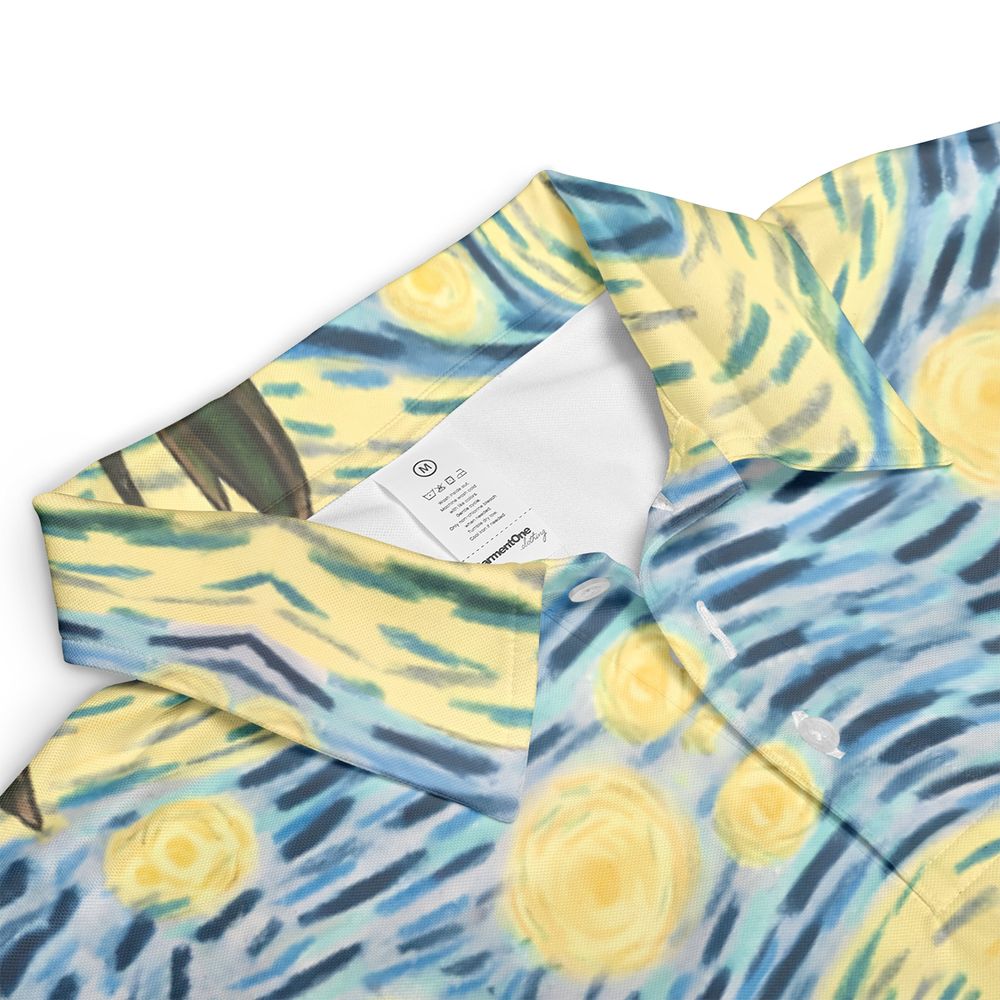 AOP Men/Women Polo Shirt - NLLG4THL -  - 3