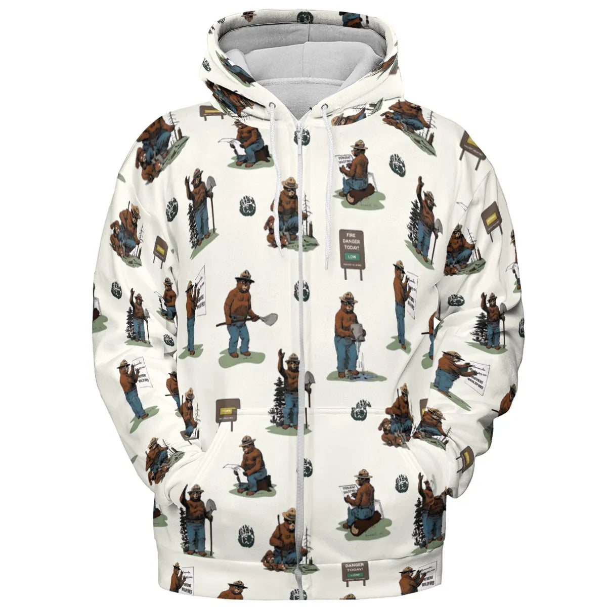 All-over Print Hoodie - 1L5CLAE3