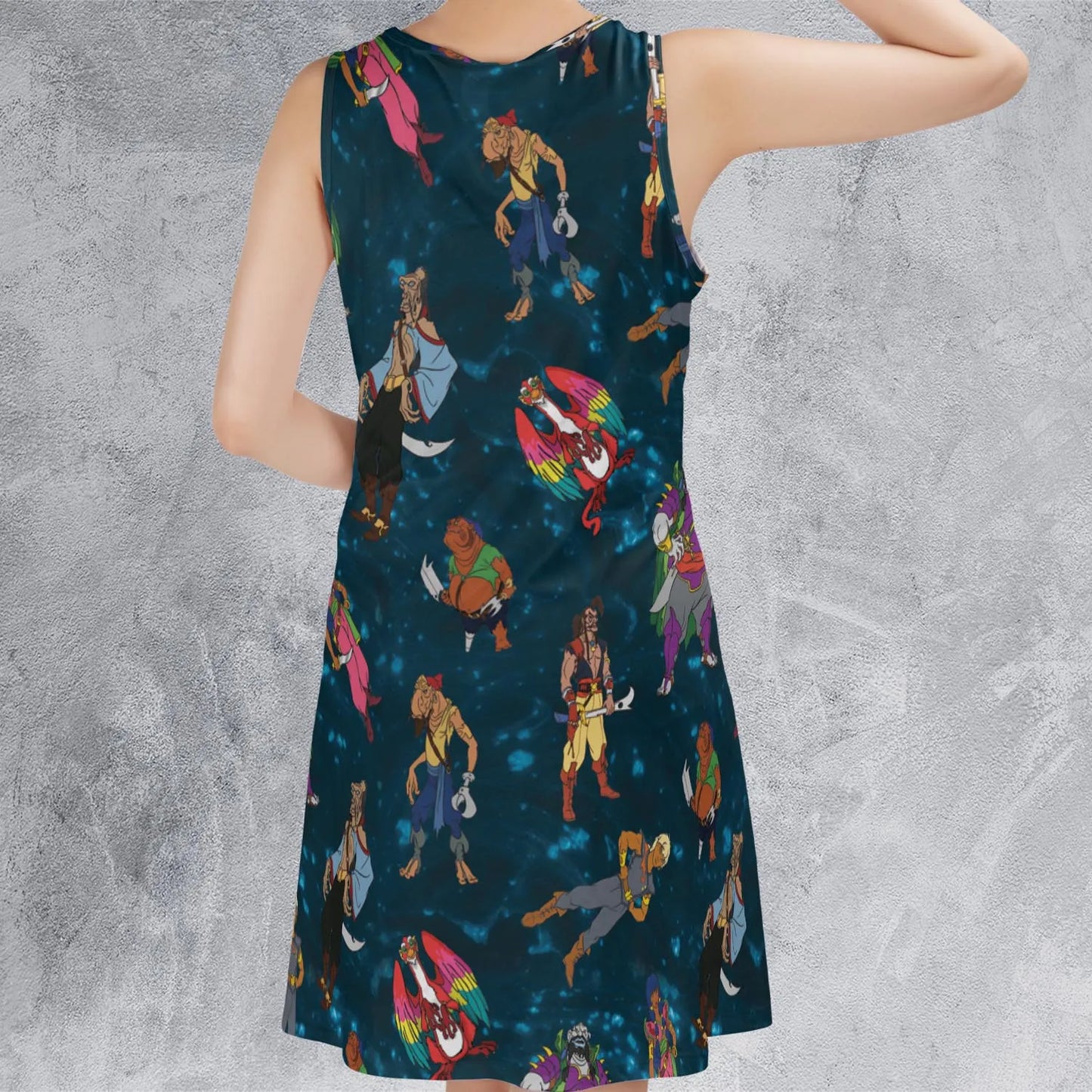 Sleeveless Dress - 6372D9ER