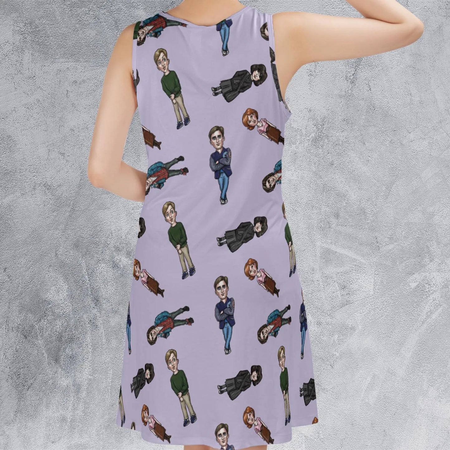Sleeveless Dress - XGVBSQLF