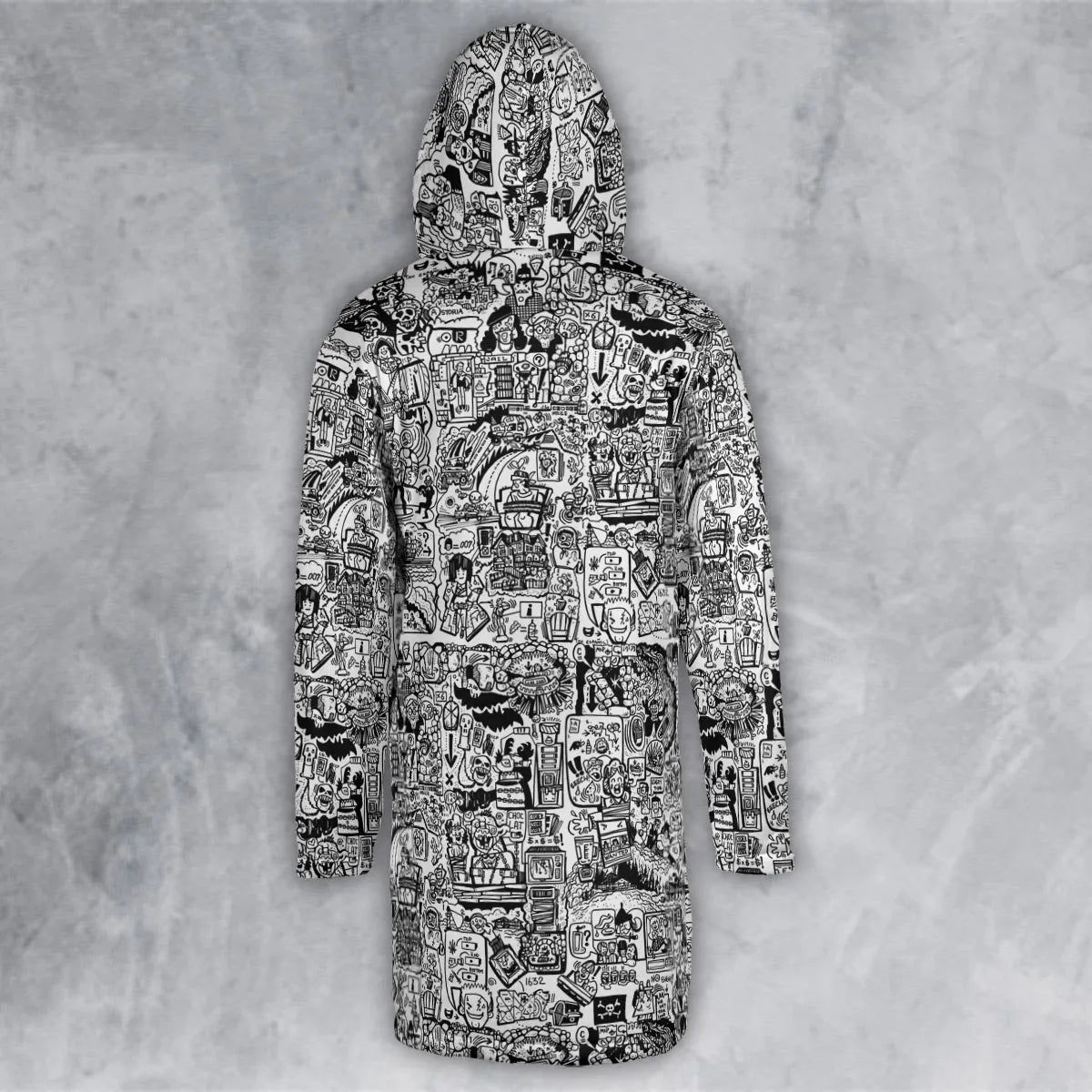 Hooded Cloak Coat - 6PNS4JMR
