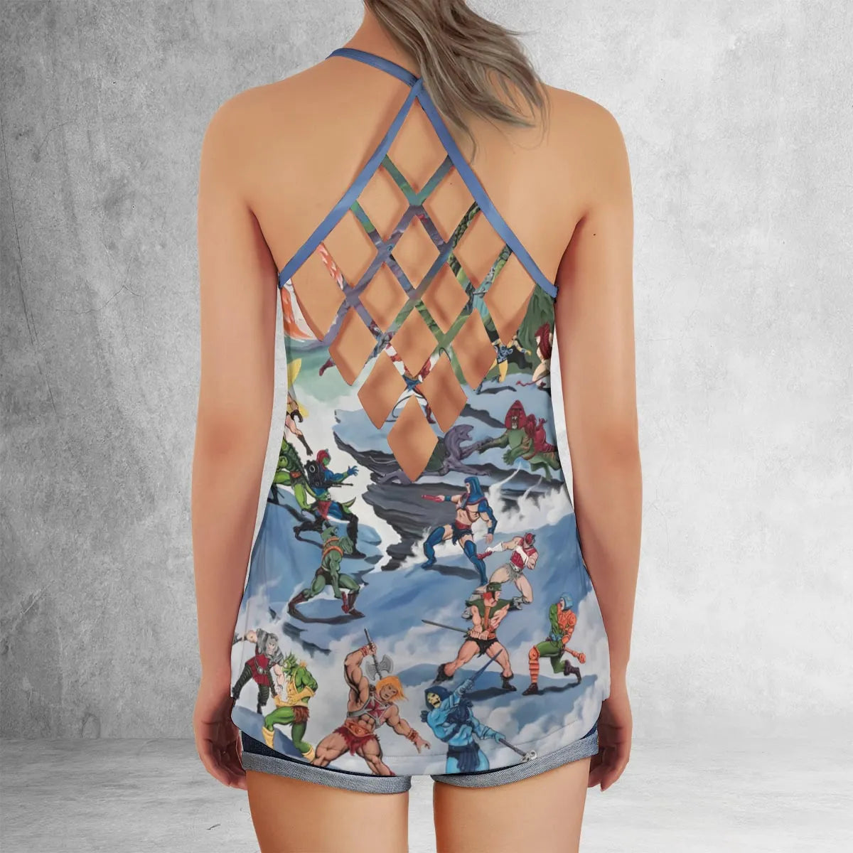 Criss Cross Tank Top - VD35HXQS