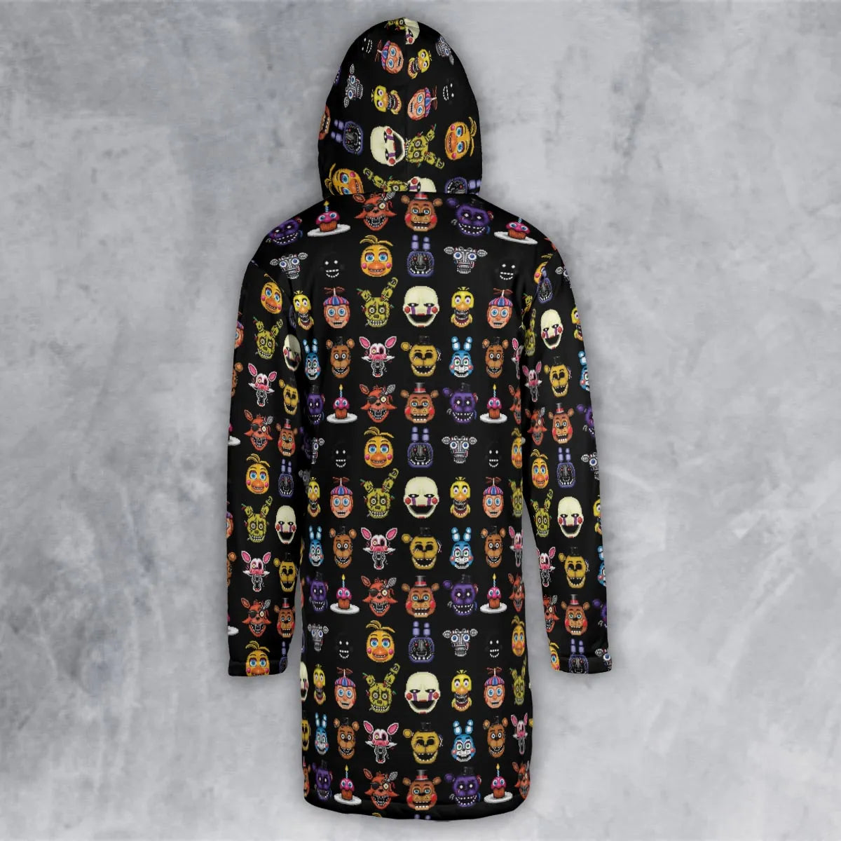 Hooded Cloak Coat - 8CR42166