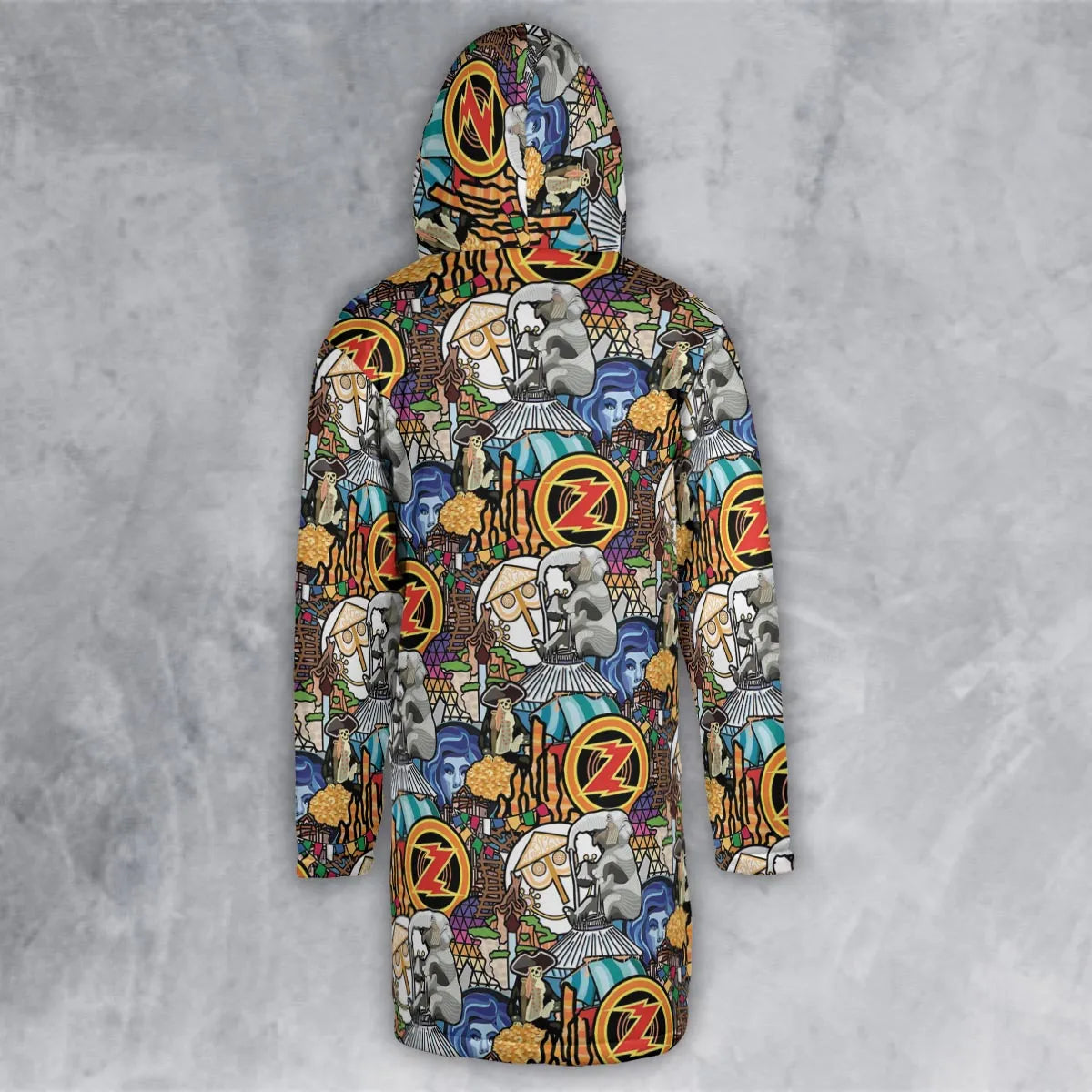Hooded Cloak Coat - UZDR918D