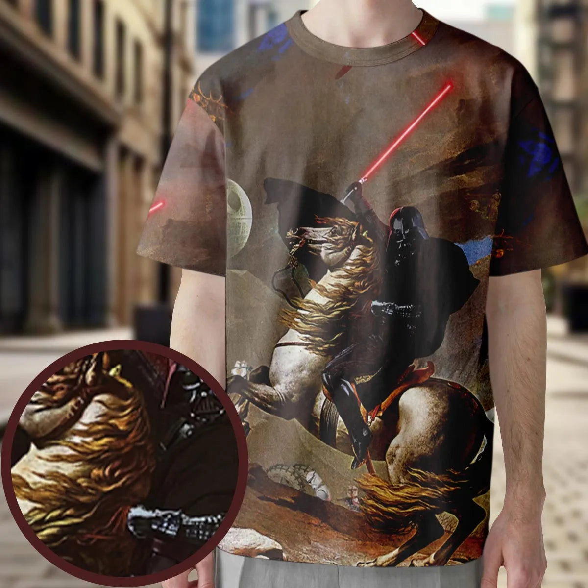 All-Over Print Unisex T-Shirt - 84E5F2X8