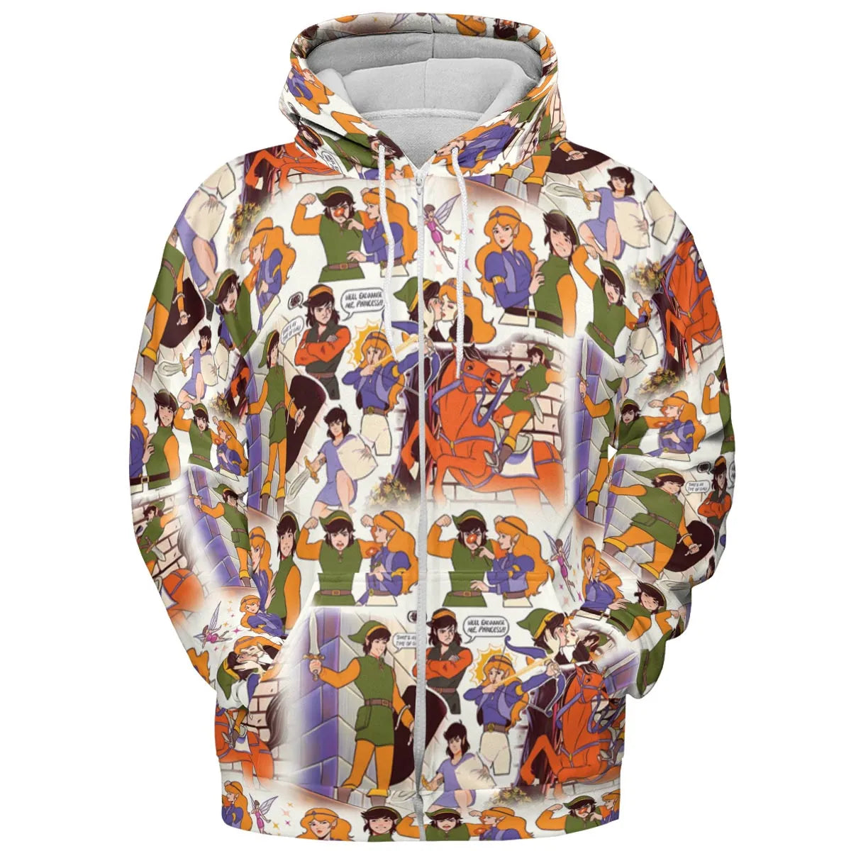 All-over Print Hoodie - M6G95M5Y