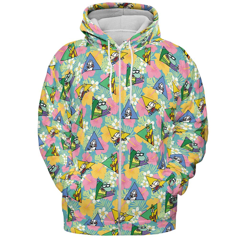 All-over Print Hoodie - ZBJJBSYX -  - 3