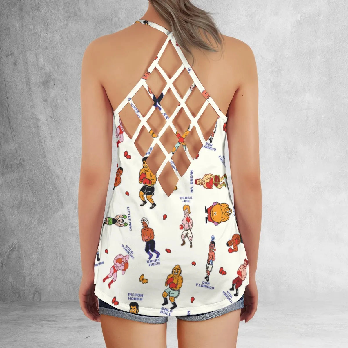 Criss Cross Tank Top - 357PH5MY