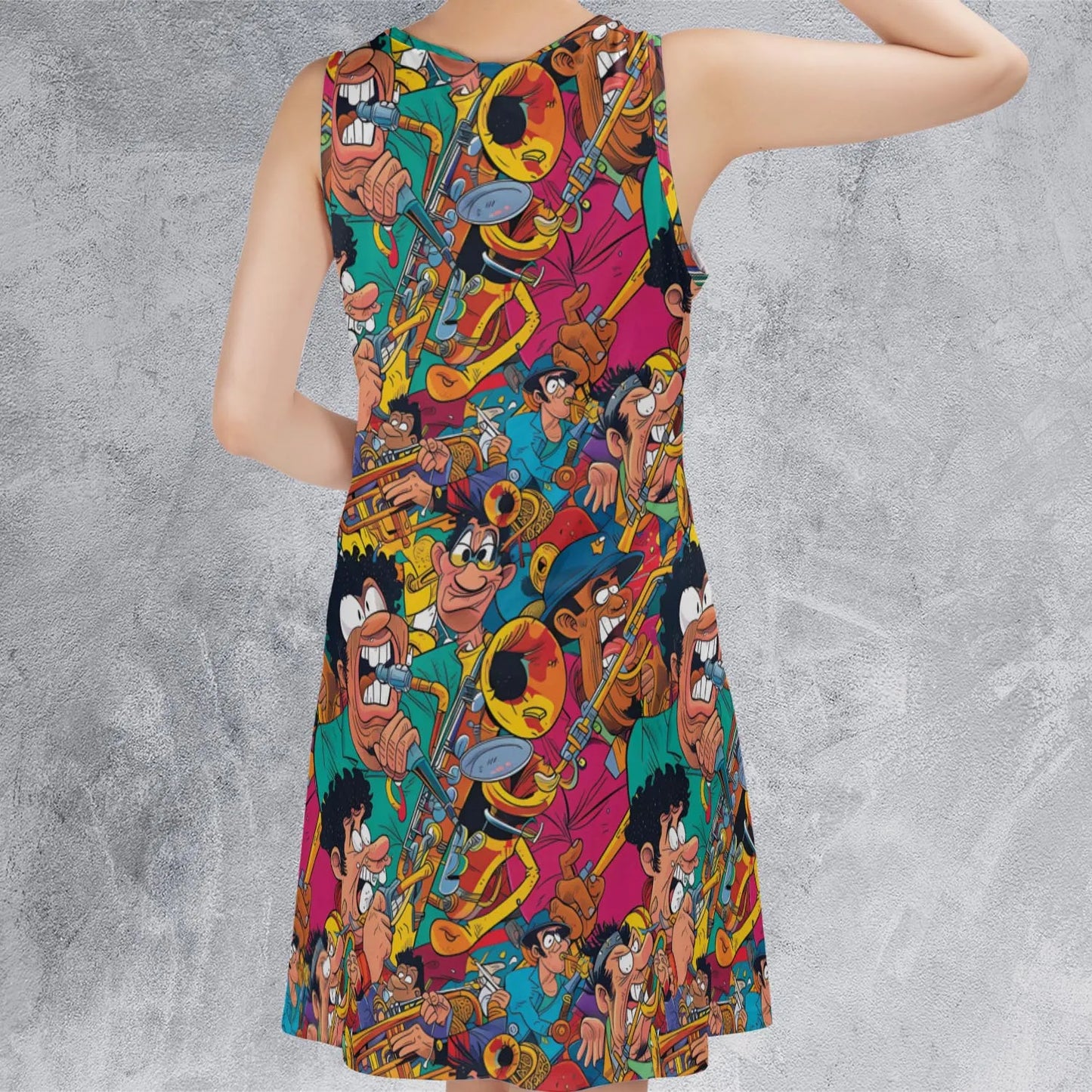 Sleeveless Dress - EYWFJTPB