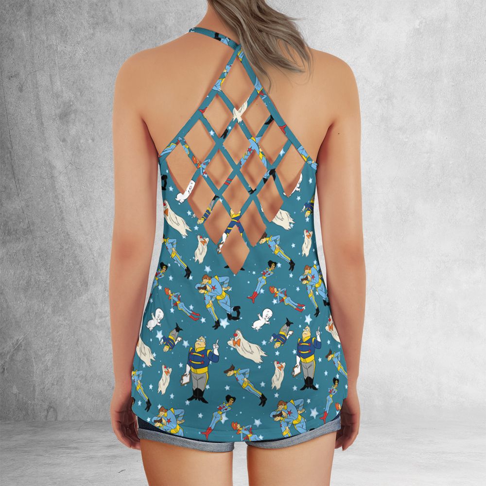 Criss Cross Tank Top - C8HXPZ8D -  - 3