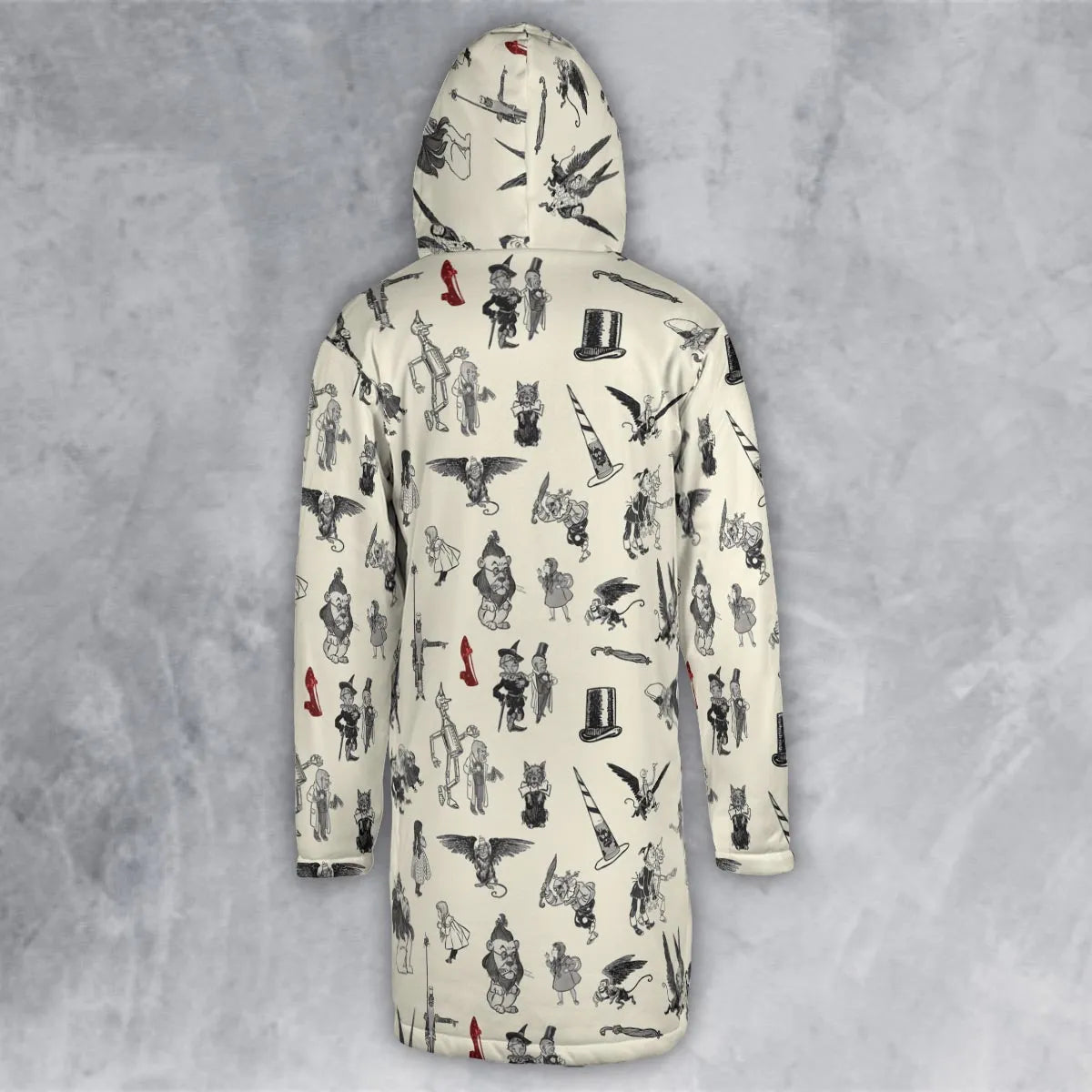 Hooded Cloak Coat - 3ZES4JLB
