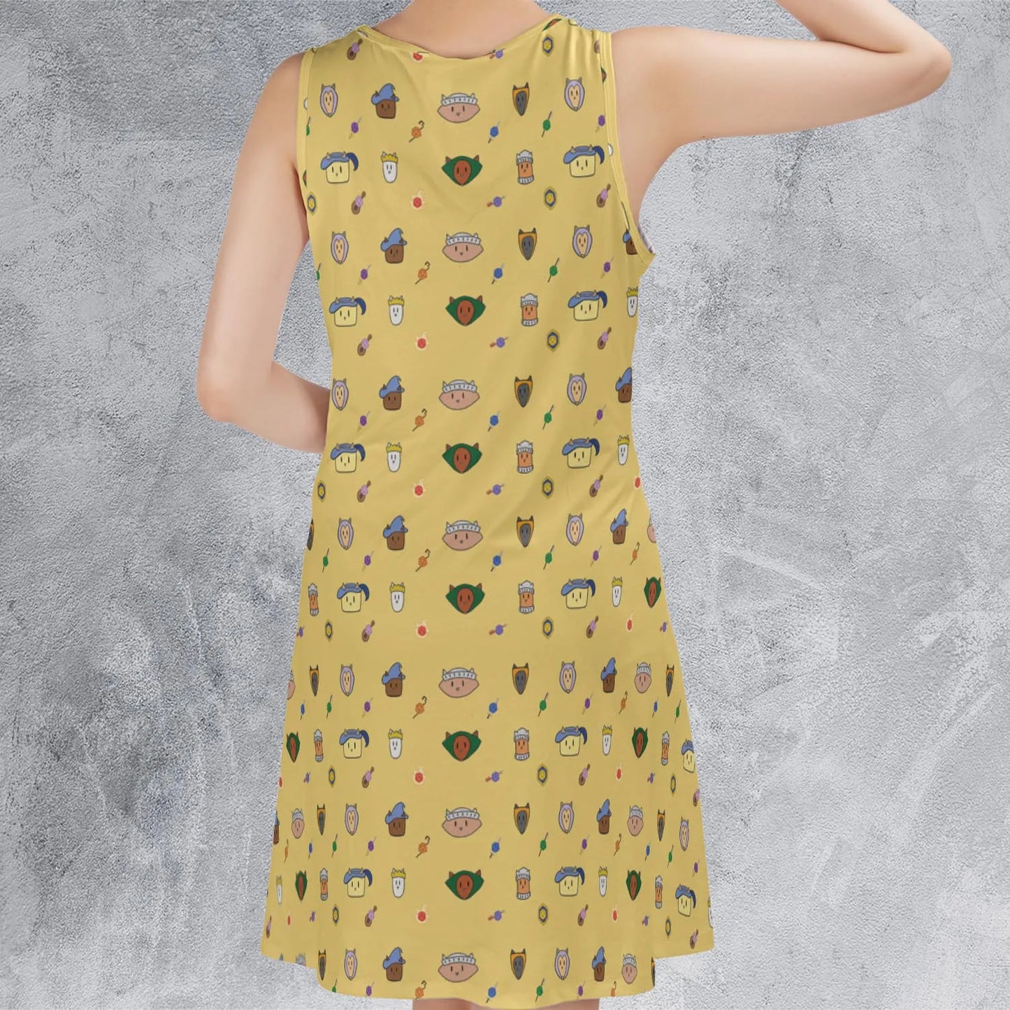 Sleeveless Dress - H35F5NJ2