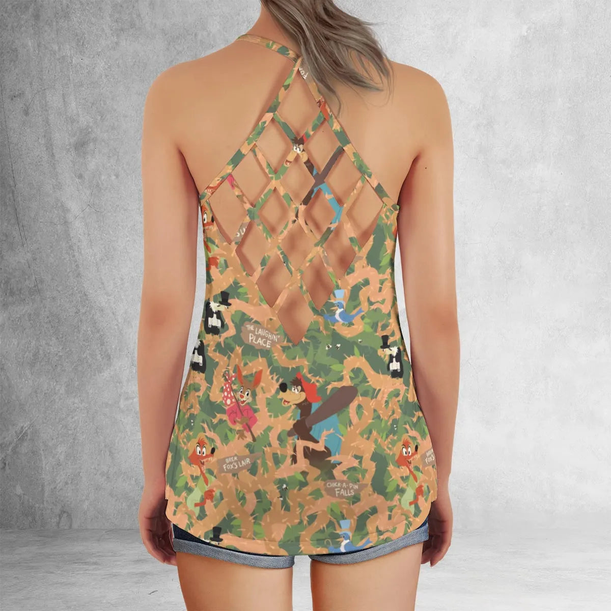 Criss Cross Tank Top - 5FR17CPY