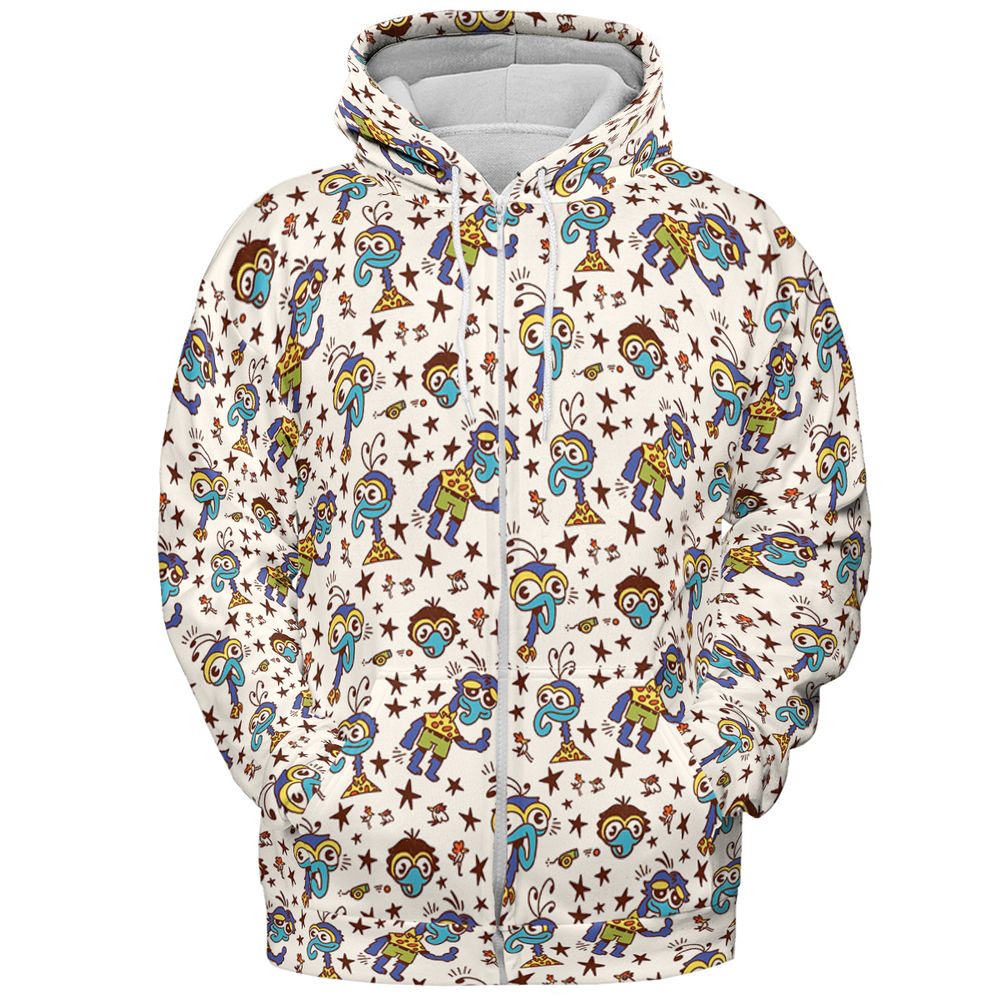 All-over Print Hoodie - R6ABMJVU -  - 3