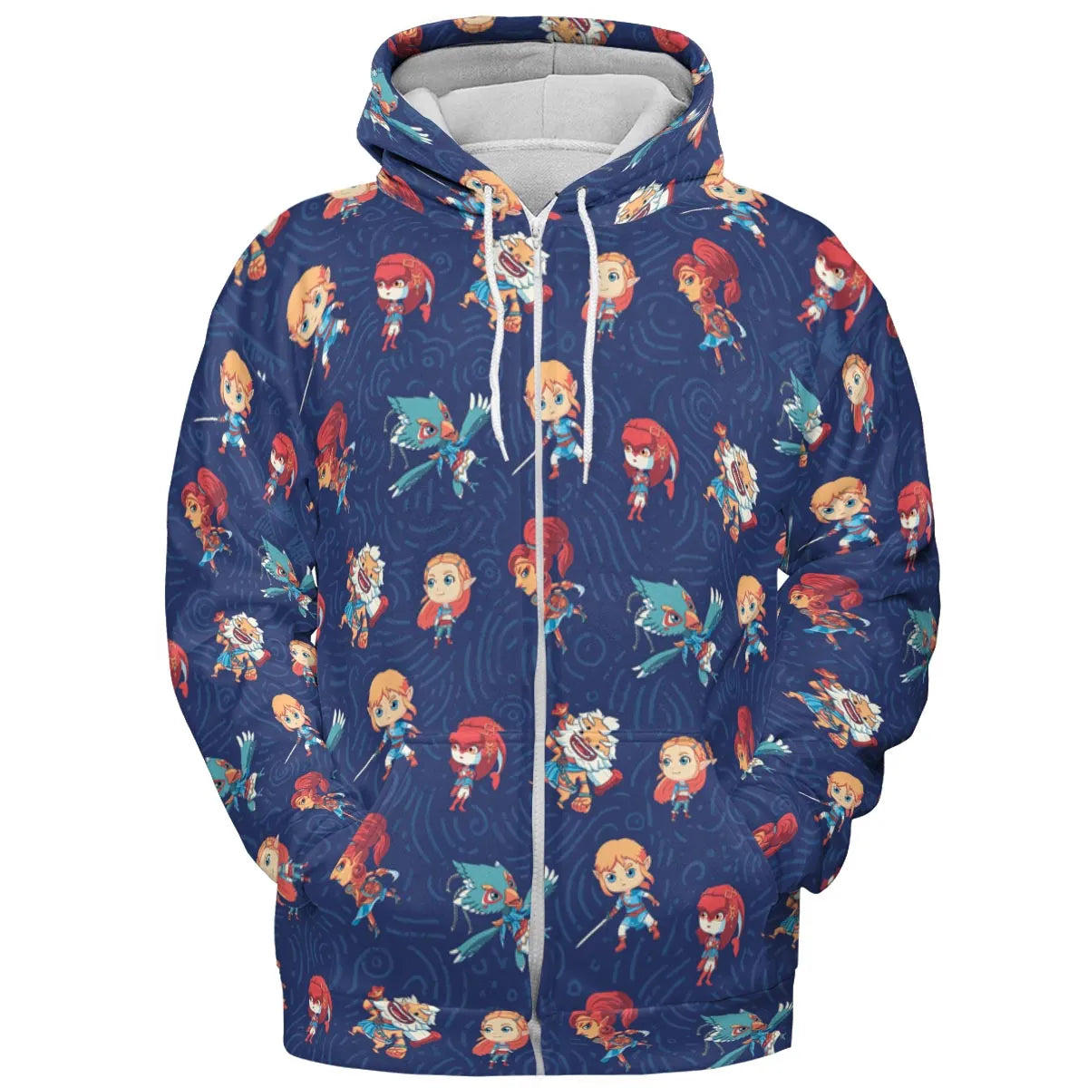 All-over Print Hoodie - 8YD6C3NJ
